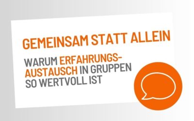 Beruflicher Neustart 50plus: Erfahrungsaustausch
